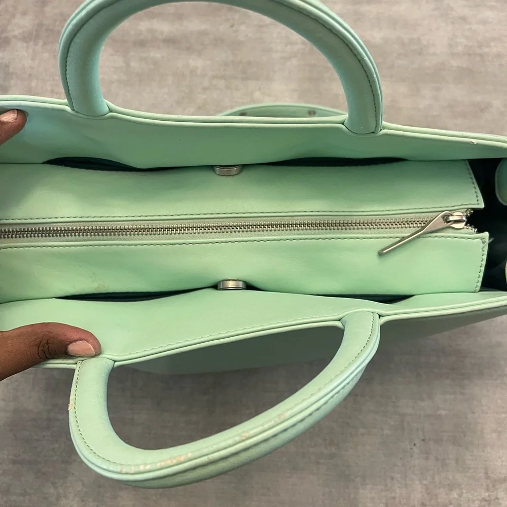 Matt & Nat Tia satchel Mint Green - Loom